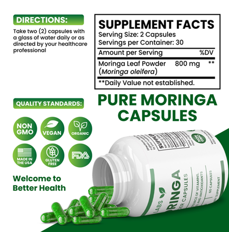Moringa Capsules (60 count)