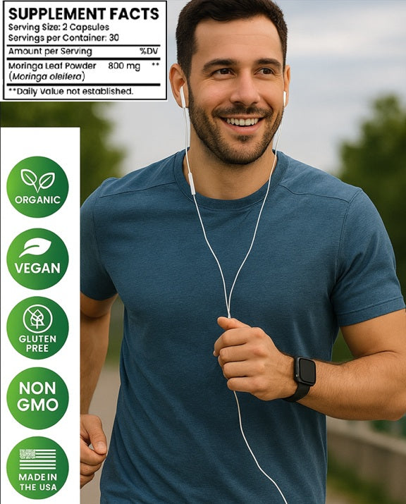 1 Pack Moringa Capsules (30 day supply)