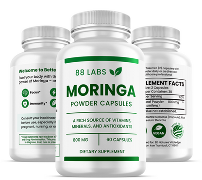 3 Pack Moringa Capsules