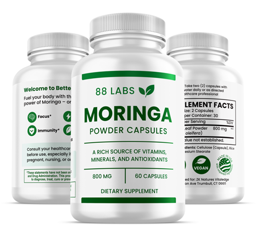 3 Pack Moringa Capsules