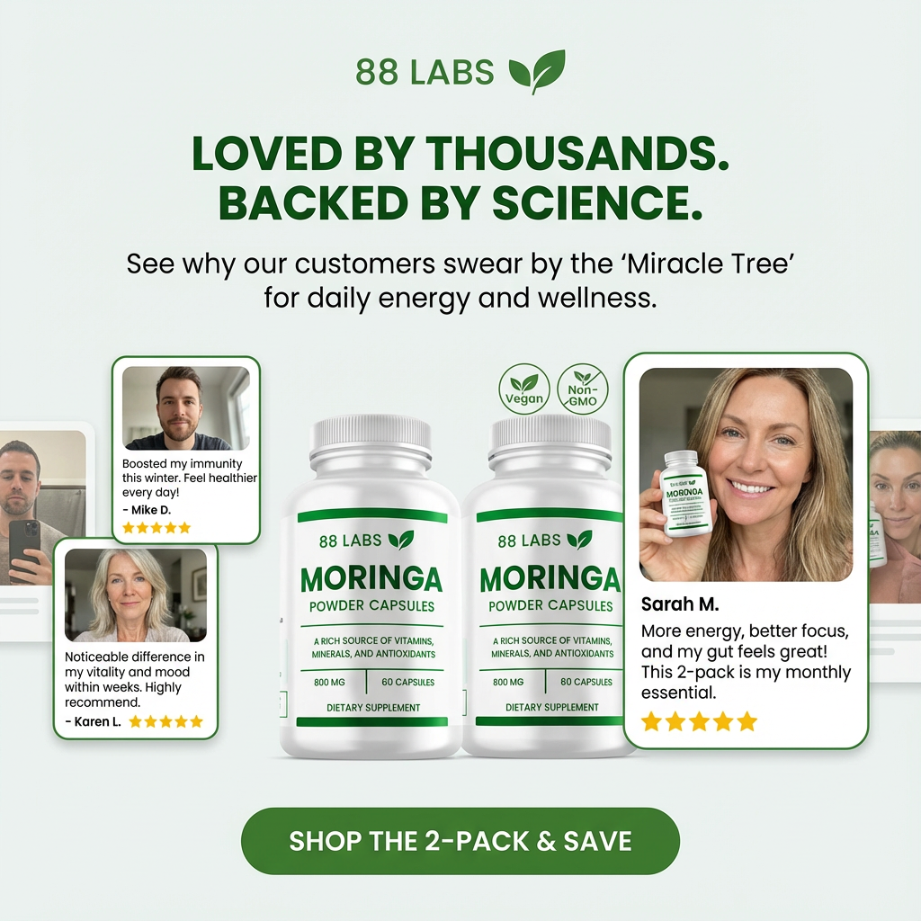 2 Pack Moringa Capsules
