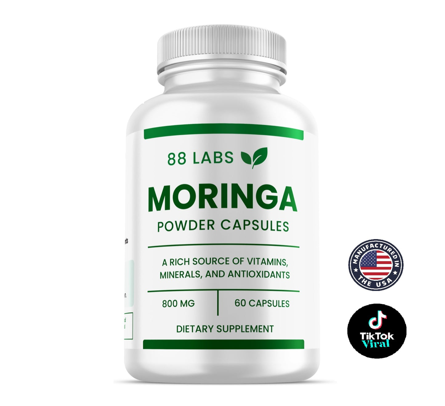 1 Pack Moringa Capsules (30 day supply)