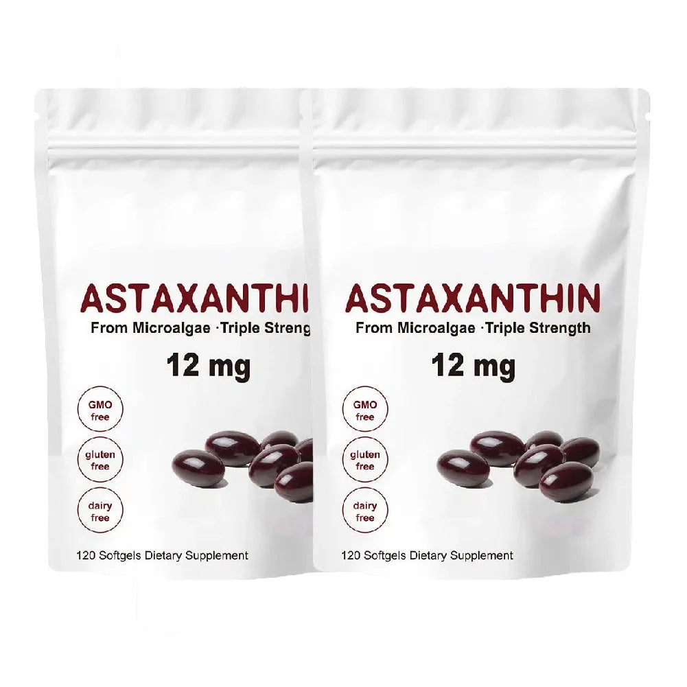 Astaxanthin 12mg Radiant Vitality Formula