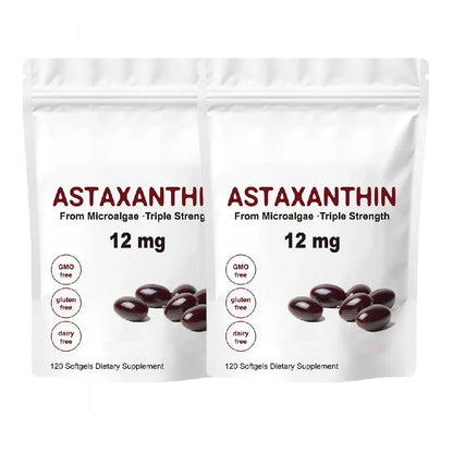 Astaxanthin 12mg Radiant Vitality Formula