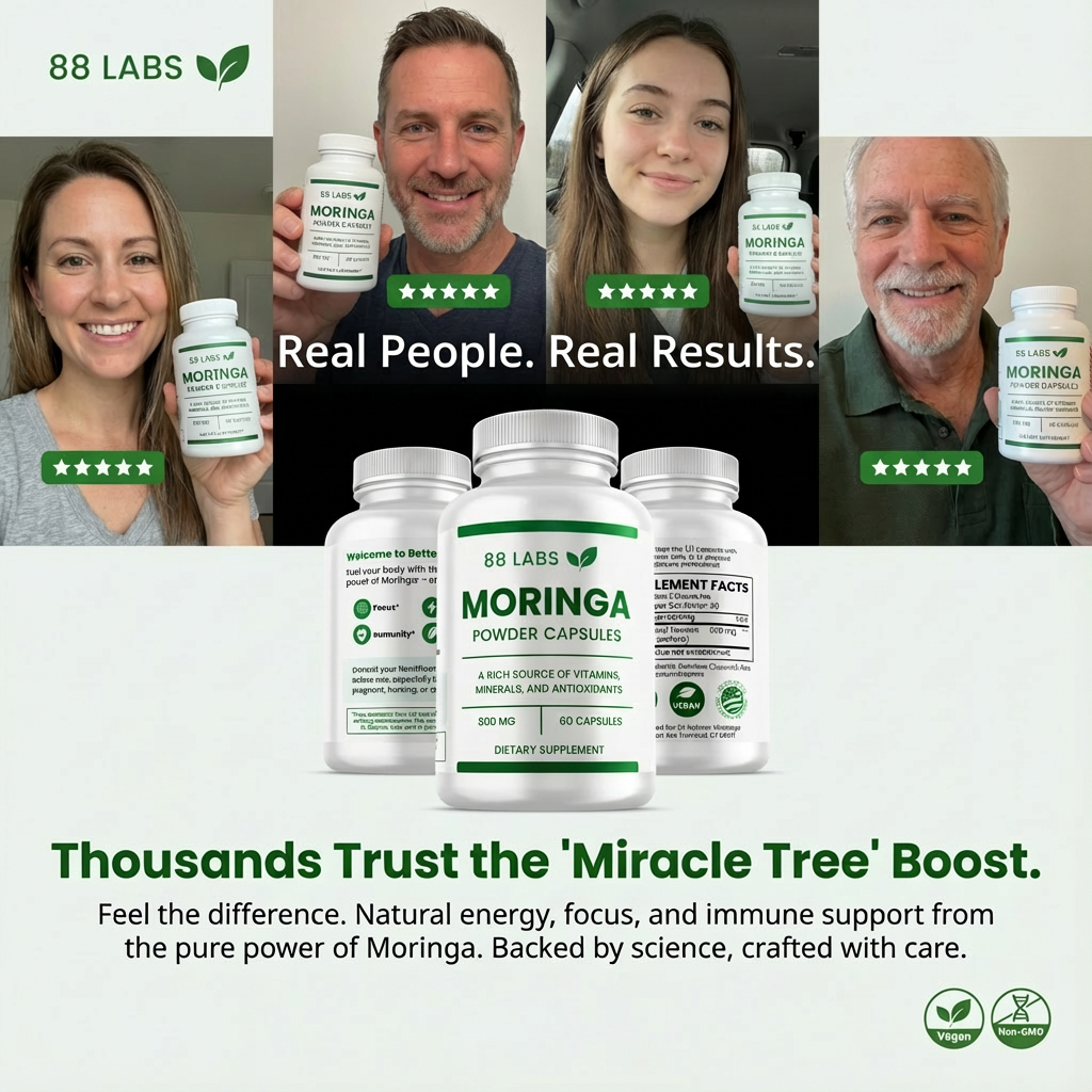 1 Pack Moringa Capsules (30 day supply)