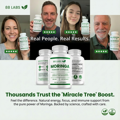 3 Pack Moringa Capsules